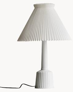 Velká ručně vyrobená porcelánová stolní lampa Esben
