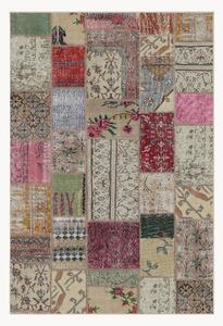 Pratelný koberec's nízkým vlasem Patchwork