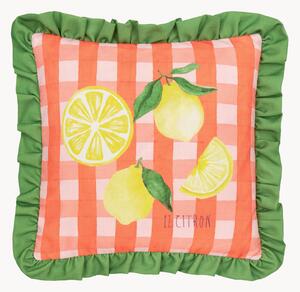 Polštář s volány Gingham