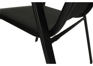 Jídelní set rozkládací GRANADA XXL antracit + 10x židle VALENCIA 2 černá