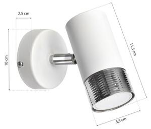 Nástěnné bodové svítidlo DANI 1xGU10/8W/230V