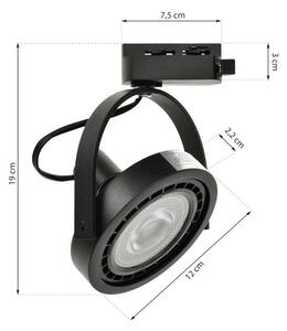 Bodové svítidlo do lištového systému LUGAR 1xAR111 - GU10/25W/230V