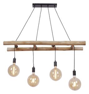 Leuchten Direkt 15025-18 - Lustr na lanku EDGAR 4xE27/60W/230V