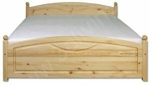 Dřevěná postel 120x200 LK103 (Barva dřeva: Borovice)