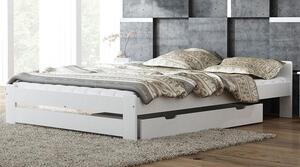 Dřevěná postel Niwa 120x200 + rošt ZDARMA (Barva dřeva: Borovice)