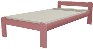 Jednolůžková postel VMK009A (Barva dřeva: bezbarvý lak, Rozměr: 100 x 200 cm)