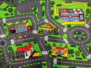 Dětský koberec City life (Varianta: 140x200 cm)