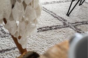 Makro Abra Kusový koberec BERBER ASILA B5970 krémový hnědý Rozměr: 120x170 cm