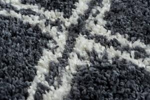 Makro Abra Kusový koberec BERBER ASILA B5970 šedý bílý Rozměr: 140x190 cm