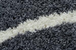 Makro Abra Kusový koberec BERBER CROSS B5950 šedý bílý Rozměr: 120x170 cm