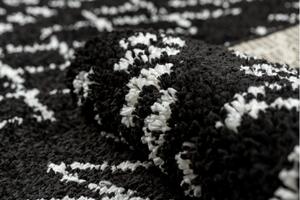 Makro Abra Kusový koberec BERBER ETHNIC G3802 černý bílý Rozměr: 200x290 cm