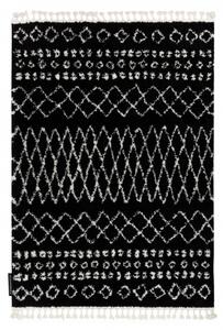 Makro Abra Kusový koberec BERBER ETHNIC G3802 černý bílý Rozměr: 200x290 cm
