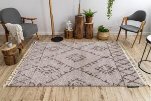 Makro Abra Kusový koberec BERBER FEZ G0535 béžový hnědý Rozměr: 80x150 cm