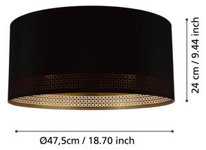 Eglo 99272 - Stropní svítidlo ESTEPERRA 1xE27/40W/230V