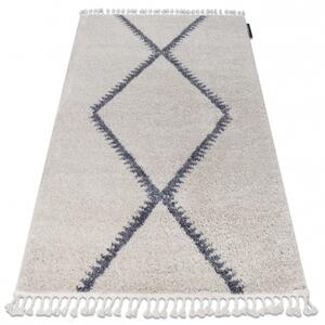 Makro Abra Kusový koberec BERBER MEKNES B5910 krémový šedý Rozměr: 120x170 cm
