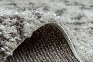 Makro Abra Kusový koberec BERBER RABAT G0526 krémový / hnědý Rozměr: 240x330 cm