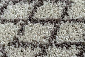 Makro Abra Kusový koberec BERBER RABAT G0526 krémový / hnědý Rozměr: 240x330 cm