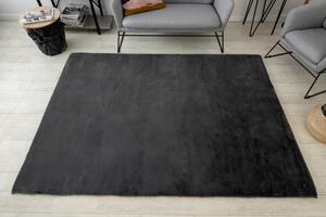 Makro Abra Kusový koberec BUNNY antracitový Rozměr: 200x290 cm