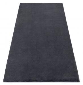 Makro Abra Kusový koberec BUNNY antracitový Rozměr: 140x190 cm