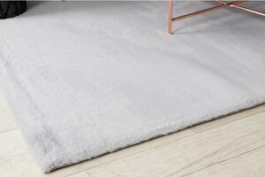 Makro Abra Kusový koberec shaggy BUNNY stříbrný Rozměr: 60x100 cm