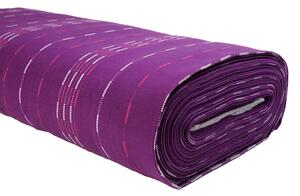 Biante Bavlněný čtvercový ubrus Olivia OL-002 Proužky na fialovém 60x60 cm