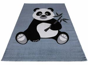 Dětský koberec Candy 157 blue (Varianta: Kulatý 120 cm průměr)