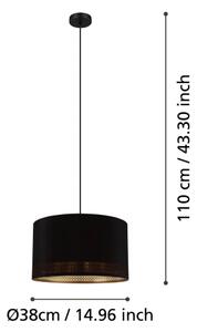 Eglo 99273 - Lustr na lanku ESTEPERRA 1xE27/40W/230V