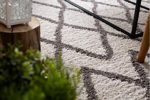 Makro Abra Kusový koberec BERBER BENI krémový Rozměr: 80x200 cm