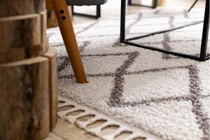 Makro Abra Kusový koberec BERBER BENI krémový Rozměr: 120x170 cm
