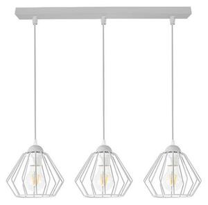 Lustr na lanku CEED 3xE27/60W/230V šedá