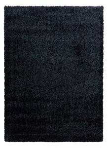 Kusový koberec Brilliant shaggy 4200 black (Varianta: 120 x 170 cm)