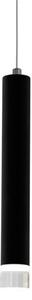 LED Lustr na lanku CARBON 3xLED/15W/230V