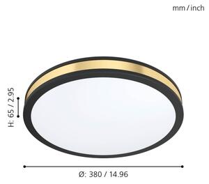 Eglo 99407 - LED Stropní svítidlo PESCAITO LED/24W/230V