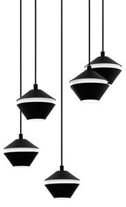 Eglo 98683 - LED Lustr na lanku PERPIGO 5xGU10/5W/230V