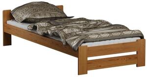 Dřevěná postel Niwa 90x200 + rošt ZDARMA (Barva dřeva: Ořech)