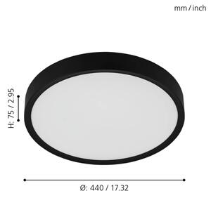 Eglo 98604 - LED Stropní svítidlo MUSURITA LED/33,5W/230V