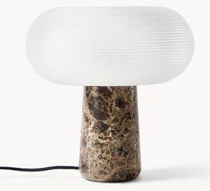 Stolní lampa's mramorovou podstavou Mariella