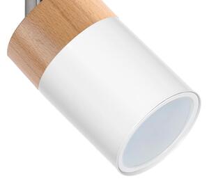 Bodové svítidlo JOKER WHITE WOOD 1xGU10/8W/230V