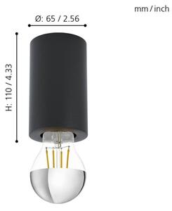 Eglo 99065 - Stropní svítidlo SALUZZO 1xE27/40W/230V