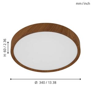 Eglo 98601 - LED Stropní svítidlo MUSURITA LED/14,6W/230V