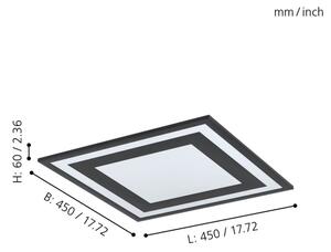 Eglo 99038 - LED Stropní svítidlo SAVATARILA LED/24W/230V