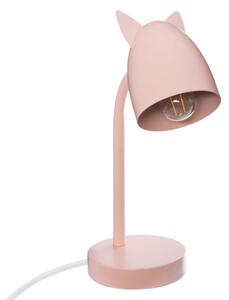 DekorStyle Stolní lampa LEREN růžová
