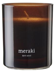 Vonná svíčka Dark Wood 200 g Meraki