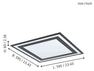 Eglo 99039 - LED Stropní svítidlo SAVATARILA LED/36W/230V