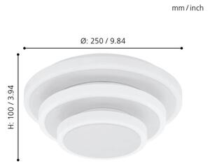 Eglo 98676 - LED Stropní svítidlo ELGVERO LED/11,4W/230V + LED/8,6W + LED/5,4W