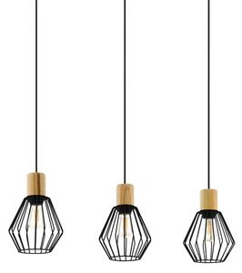 Eglo 44094 - Lustr na lanku PALMORLA 3xE27/60W/230V