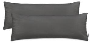 DecoKing Povlaky na polštáře Amber tmavě šedé