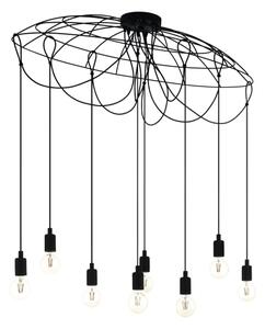 Eglo 43322 - Lustr na lanku HOGSMILL 8xE27/40W/230V