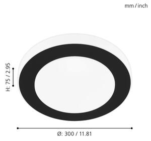 Eglo 33682 - LED Koupelnové stropní svítidlo CARPI LED/11W/230V IP44