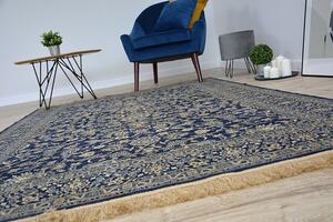 Makro Abra Kusový koberec WINDSOR 22935 tmavě modrý Rozměr: 160x230 cm